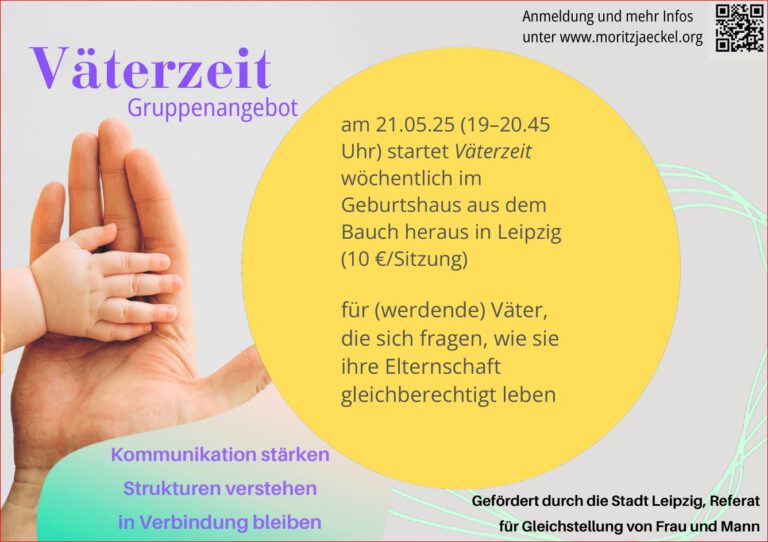 Flyer Väterzeit