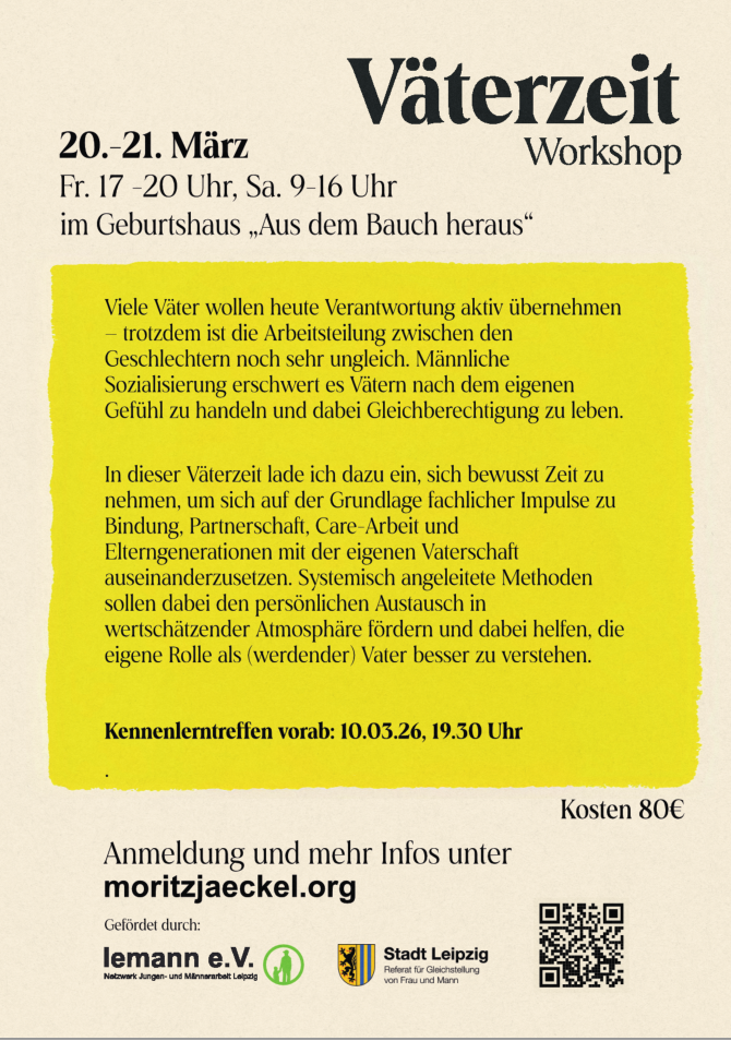 Rückseite Väterzeit